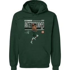 Giannis Antetokounmpo Cartoon WHT