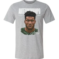 Giannis Antetokounmpo Game Face WHT