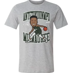 Giannis Antetokounmpo Milwaukee Toon WHT