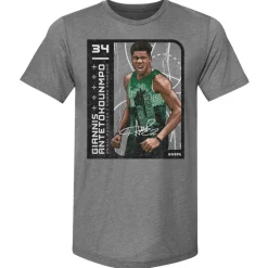 Giannis Antetokounmpo Milwaukee Card WHT