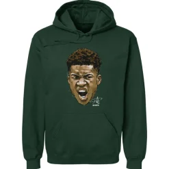 Giannis Antetokounmpo Scream B WHT