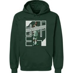 Giannis Antetokounmpo Stare Stretch WHT