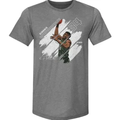 Giannis Antetokounmpo Stripes WHT