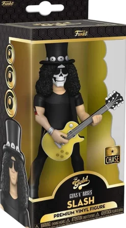 GnR Guns N Roses Funko Gold 5 Inch Vinyl Figure | Slash CHASE