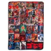 Godzilla Movie Poster Oversized Fleece Throw Blanket | 76 x 54 Inches