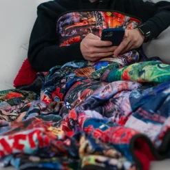 Godzilla Movie Poster Oversized Fleece Throw Blanket | 76 x 54 Inches