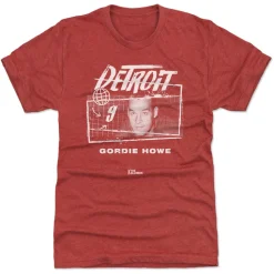 Gordie Howe Detroit Tones WHT