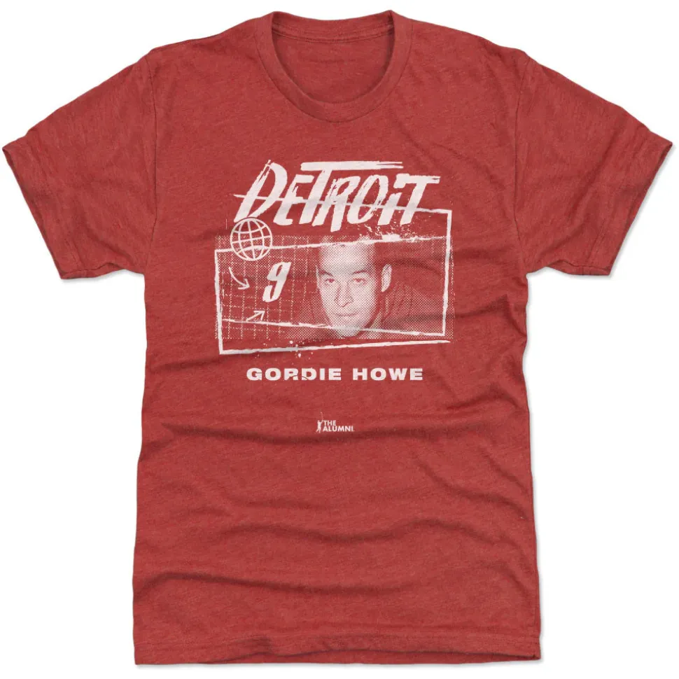 Gordie Howe Detroit Tones WHT