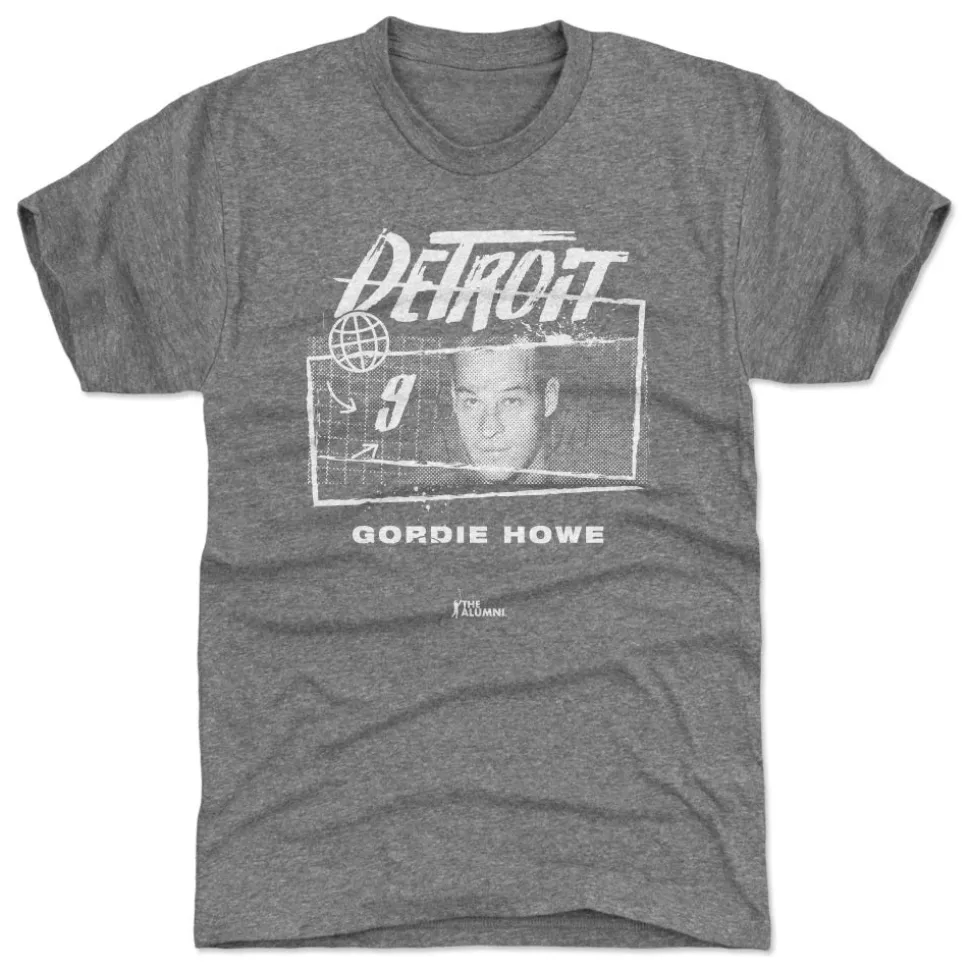 Gordie Howe Detroit Tones WHT