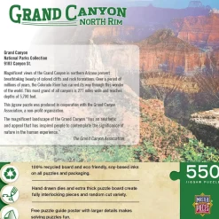 Grand Canyon North Rim 550 Piece Jigsaw Puzzle