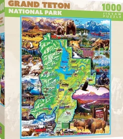 Grand Tetons 1000 Piece Jigsaw Puzzle