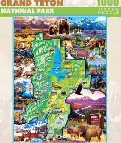Grand Tetons 1000 Piece Jigsaw Puzzle