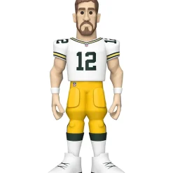 Green Bay Packers NFL Funko Gold 12 Inch Vinyl Figure | Aaron Rodgers CHASE