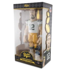 Green Bay Packers NFL Funko Gold 12 Inch Vinyl Figure | Aaron Rodgers CHASE