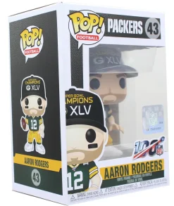 Green Bay Packers NFL Funko POP Vinyl Figure | Aaron Rogers SB Champions XLV