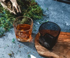 Halloween II Michael Myers 9-Ounce Etched Rocks Glasses | Set of 2