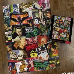 Hammer Classic Horror Movies Collage 1000 Piece Jigsaw Puzzle