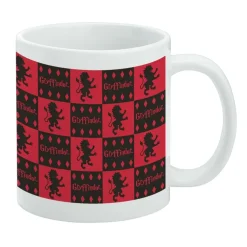 Harry Potter - Gryffindor Pattern Mug