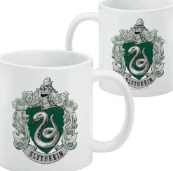 Harry Potter - Painted Slytherin Crest Mug