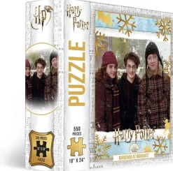 Harry Potter Christmas at Hogwarts 550 Piece Jigsaw Puzzle