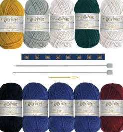 Harry Potter Knit Craft Set Hogwarts Christmas Stocking Kit