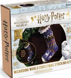 Harry Potter Knit Craft Set Hogwarts Christmas Stocking Kit