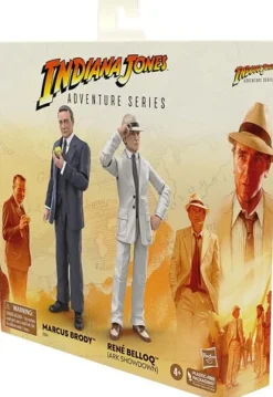 Hasbro Collectibles - Indiana Jones Adventure Series - Marcus Brody & René Belloq (Ark Showdown)
