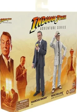 Hasbro Collectibles - Indiana Jones Adventure Series - Marcus Brody & René Belloq (Ark Showdown)