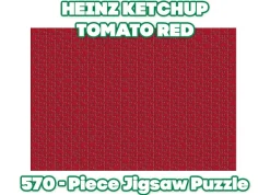 Heinz Ketchup All-Red Food Puzzle For Adults And Kids | 570 Piece Jigsaw Puzzle