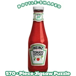 Heinz Ketchup Bottle 570 Piece Jigsaw Puzzle For Adults And Kids