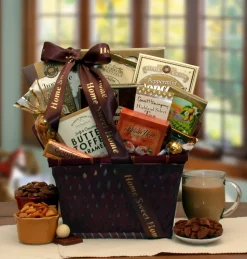 Home Is Where The Heart Is Housewarming Gift Basket