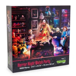 Horror Night Watch Party 1000 Piece Jigsaw Puzzle