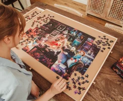 Horror Night Watch Party 1000 Piece Jigsaw Puzzle