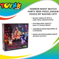 Horror Night Watch Party 1000 Piece Jigsaw Puzzle