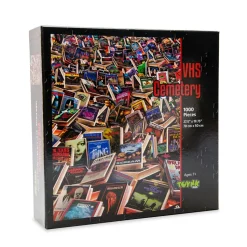 Horror VHS Cemetery 1000-Piece Jigsaw Puzzle