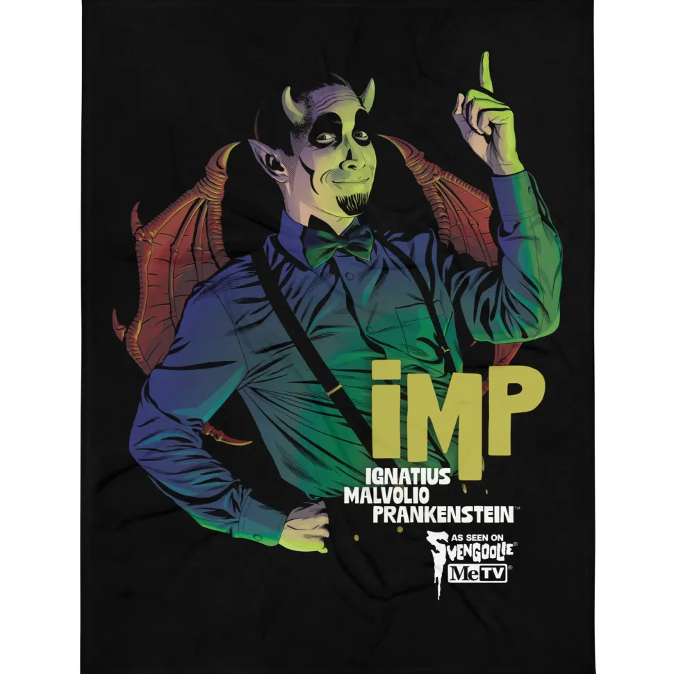 IMP (Ignatius Malvolio Prankenstein™) Sven Squad™ Throw Blanket