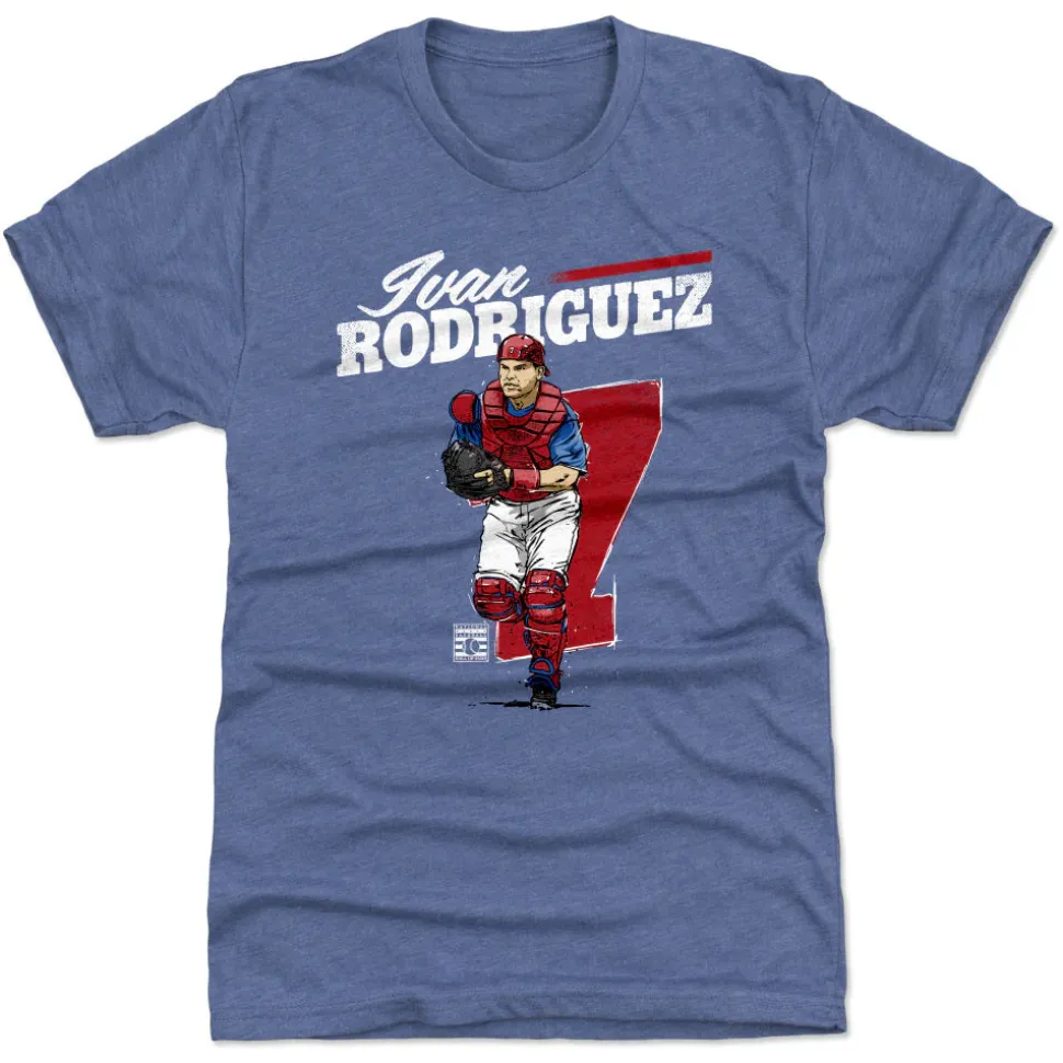 Ivan Rodriguez Retro WHT