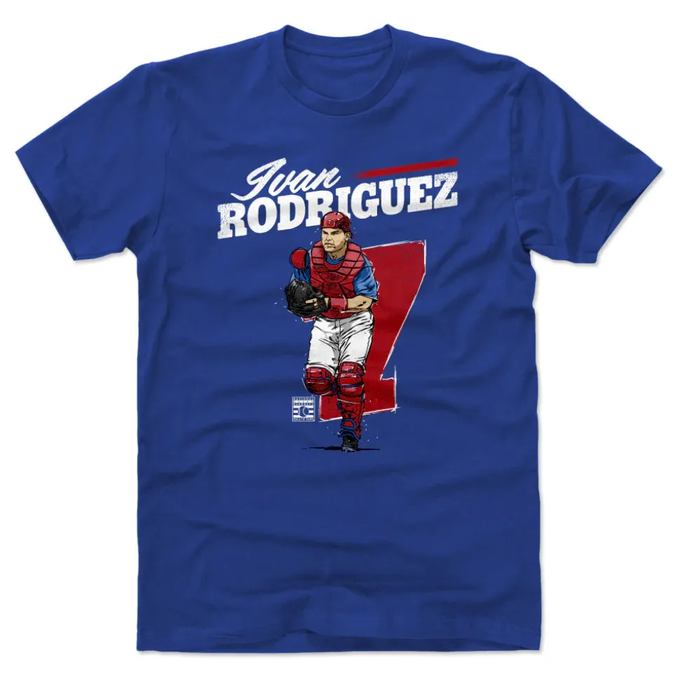 Ivan Rodriguez Retro WHT