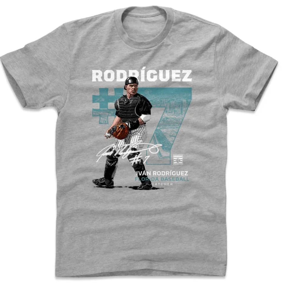 Ivan Rodriguez Throwback Number WHT