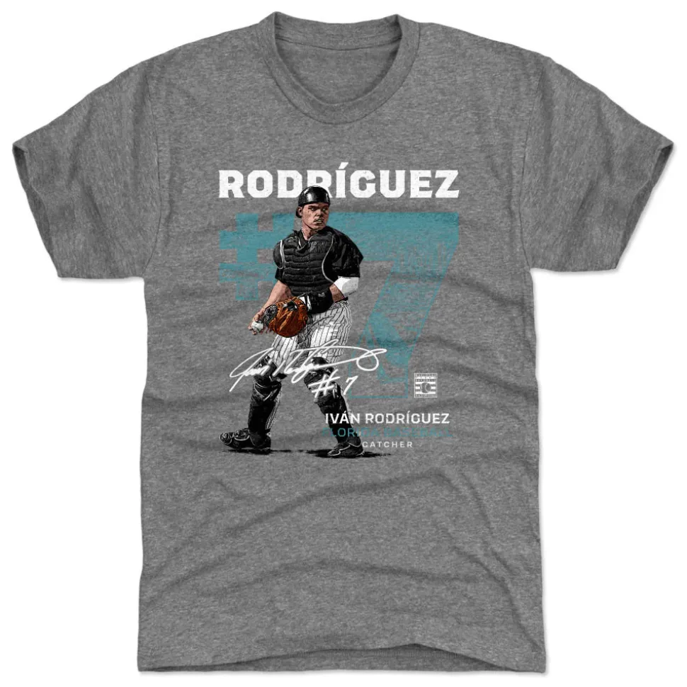 Ivan Rodriguez Throwback Number WHT