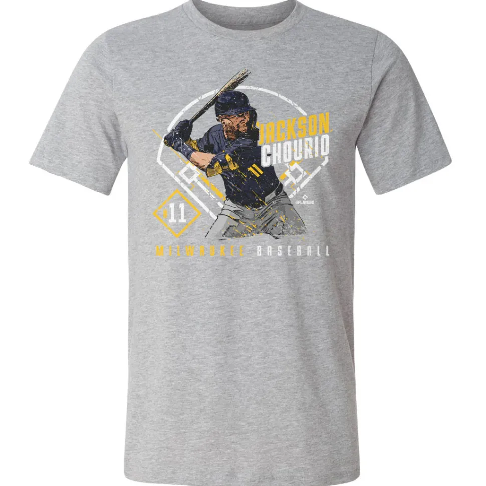 Jackson Chourio Milwaukee Ballpark WHT