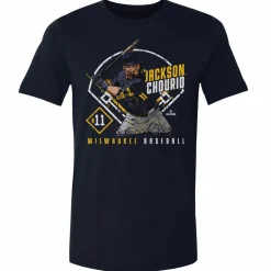 Jackson Chourio Milwaukee Ballpark WHT