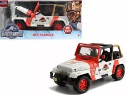 Jada Toys - 1:24 Jurassic Park - '92 Jeep Wrangler (Vehicle Only)