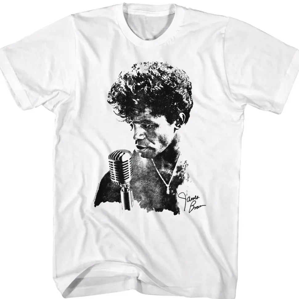 James Brown - JB with Microphone