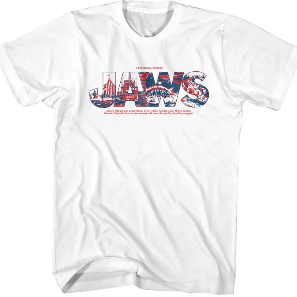 Jaws - Logo with Comics