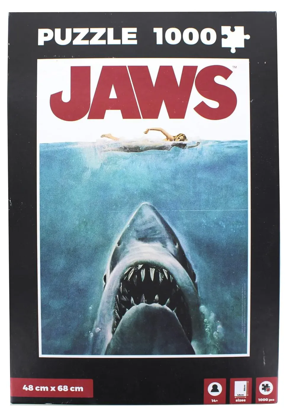 Jaws Movie Poster 1000 Piece Jigsaw Puzzle