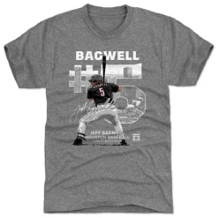 Jeff Bagwell Throwback Number WHT