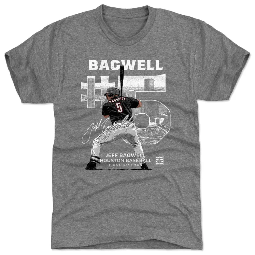Jeff Bagwell Throwback Number WHT