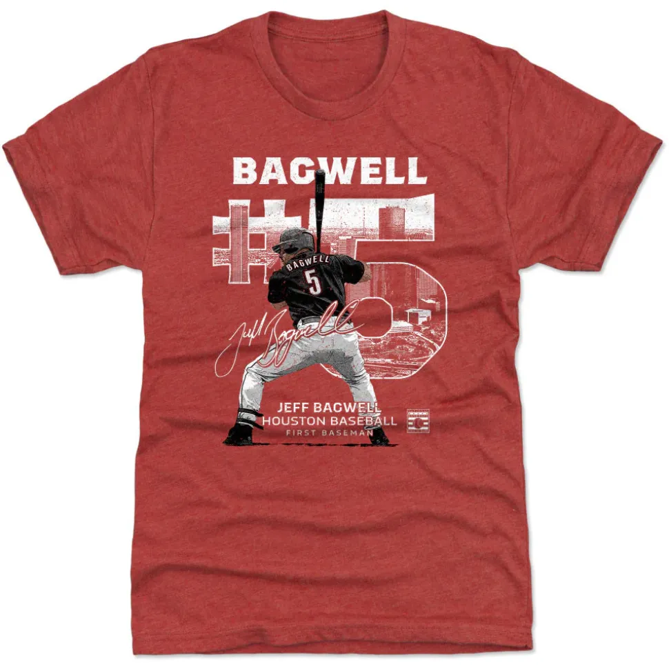 Jeff Bagwell Throwback Number WHT