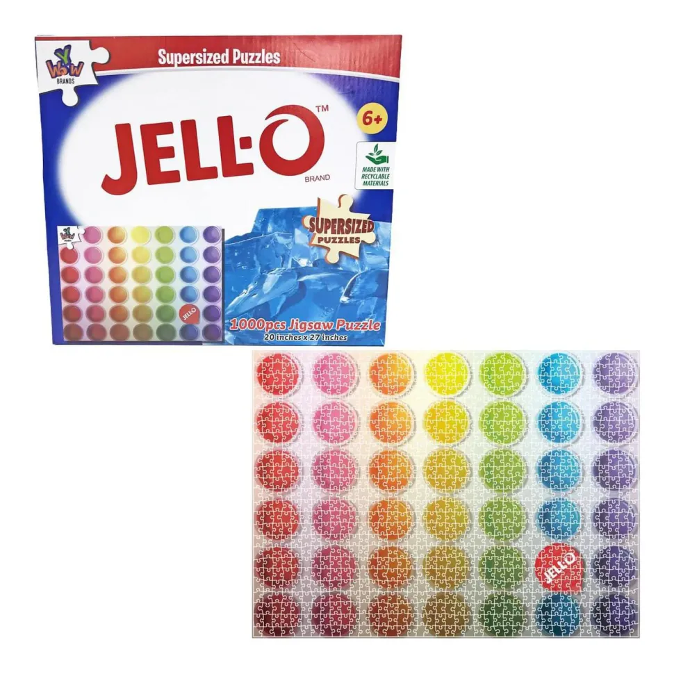 Jell-O 1000 Piece SuperSized Jigsaw Puzzle